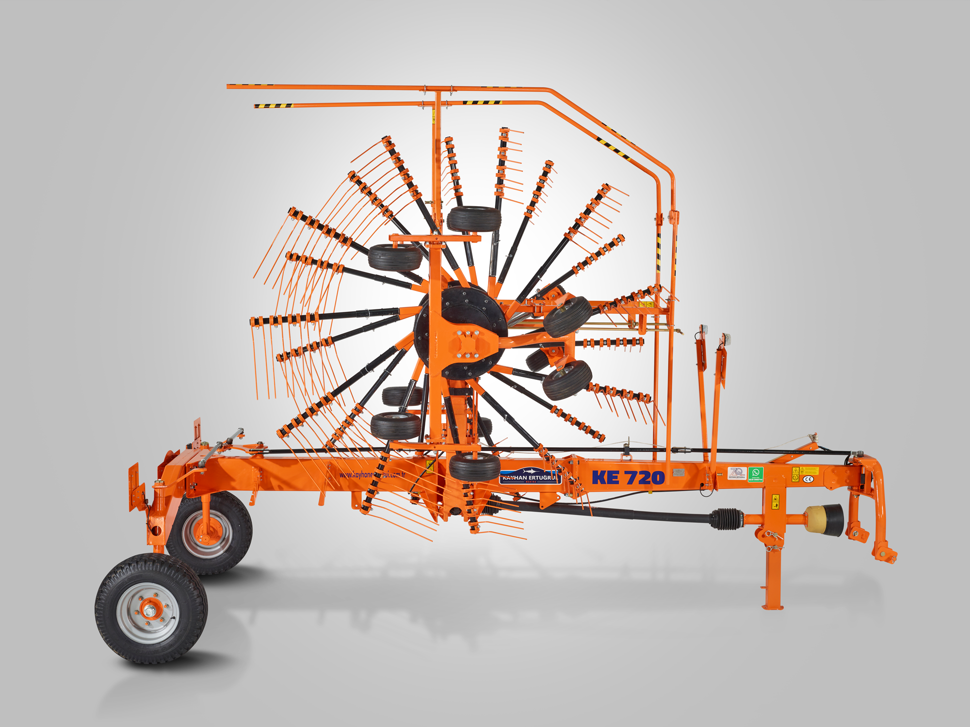 KE 720 TWIN ROTOR RAKES
